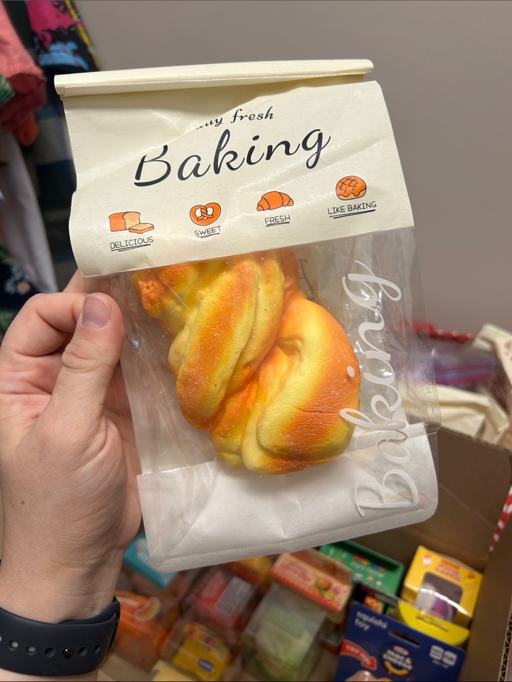 Baking Fresh Orange Twist Decorative Pastry - Unbranded